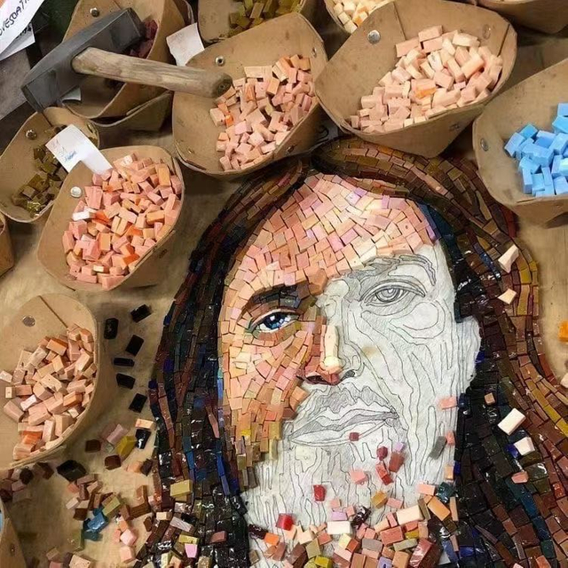 Estudio de arte mosaico