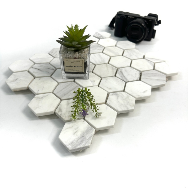 Elegantes baldosas hexagonales