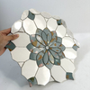 Mosaicos de pisos de terrazo clásicos