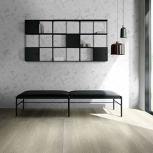 Azulejos de mosaico de PVC de mármol-F12