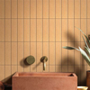 Azulejos de pared de características contemporáneas - Algodón