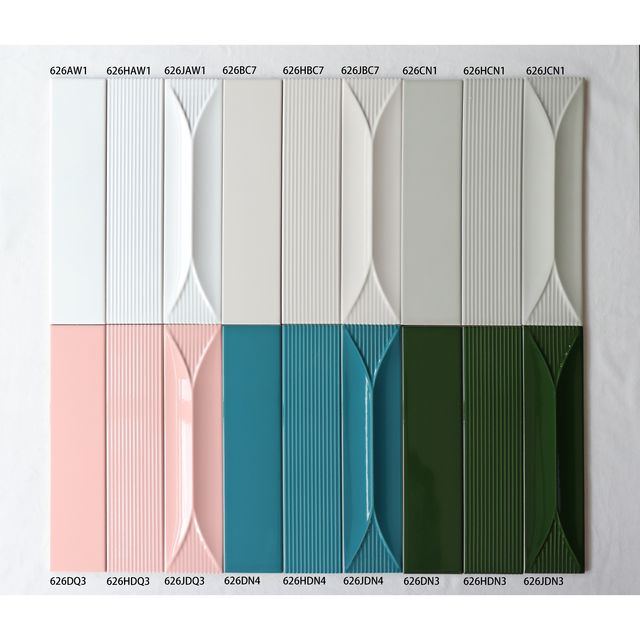 Azulejo de metro en relieve-65x265 mm 