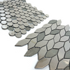 Mosaico de vidrio plateado electroplacado -dgs24 barhoo