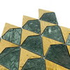 Mosaico de mármol verde-dsm32 miseno