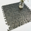 Mosaico de aluminio negro para proyectos de bricolaje-sab38