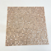 Mosaic de aluminio de oro rosa-sak01