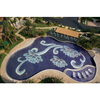 Piscina de piscina Mosaica de cerámica de cerámica