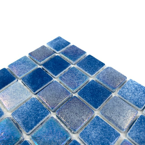 Exportador de mosaicos de vidrio reciclado-JS2503-C5