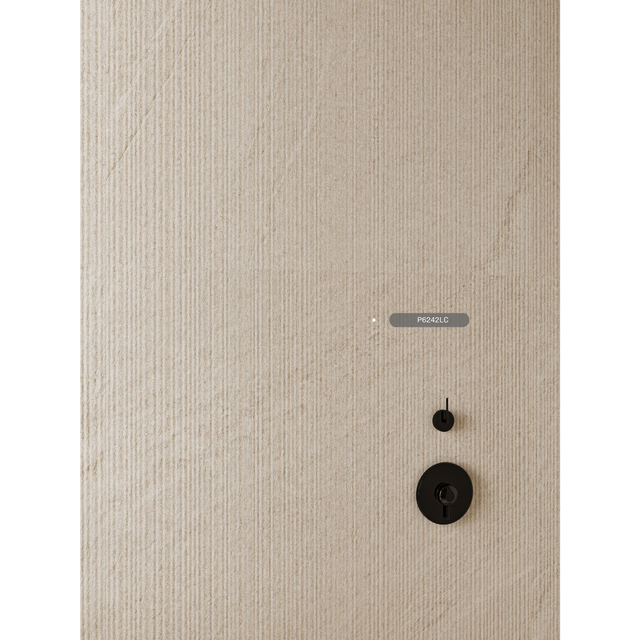 Azulejo de porcelana con acabado ranurado-P6242LC