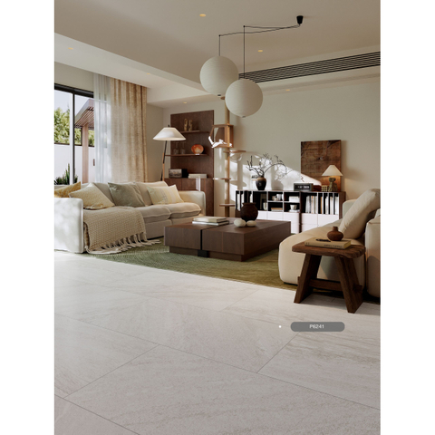 Azulejo de porcelana con apariencia de arenisca de 600x1200 mm-P6241