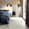 Travertino Natural Tile de porcelana para piso y cenizas de pared-potocino