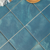 Peacock Blue Pool Tile 150x150 mm 
