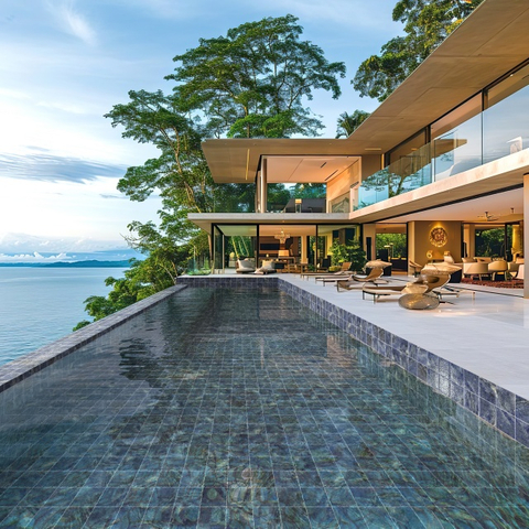 150 mm de piscina mosaic-júpiter azul