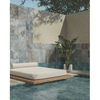 Azulejos Línea De Flotación Para Piscinas-Madreperla Blanco Pizarra