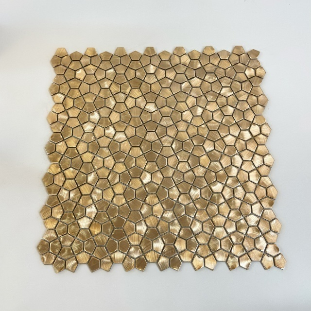 Mosaico de aluminio sólido25
