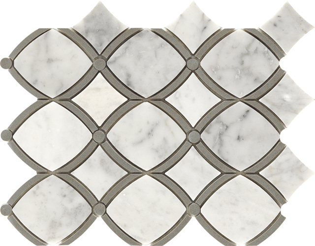 Azulejos de mosaico de piedra natural｜Musivo｜Thedanubedzm