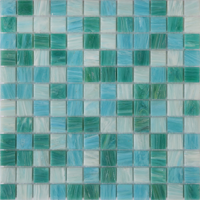 Azulejos de vidrio para piscinas asequibles - Doro