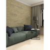 Azulejo de porcelana con apariencia de piedra beige de 600x600 mm-C622