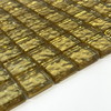 Mosaico de vidrio de lámina de oro