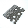 Mosaico de vidrio de plata redondo -DGS23 Barhoo