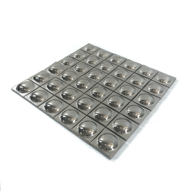 Mosaico de cerámica cubierta de plata de lujo -dps23 lindo