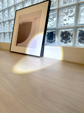 Tile de piso de madera comercial Muleta de porcelana-BNS12031
