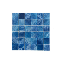 Obra de mosaico de vidrio-LC48404