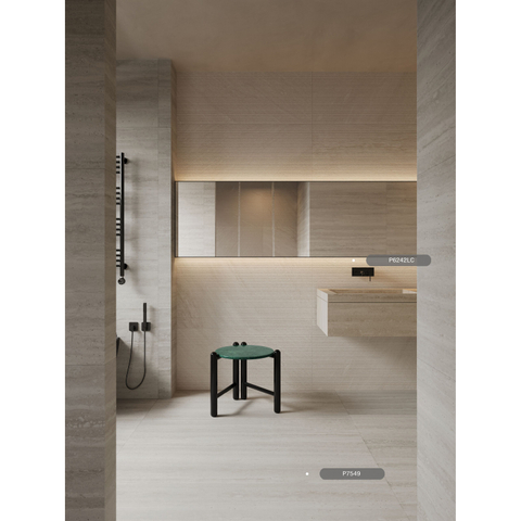 Azulejo de travertino para proyecto hotelero-P6249