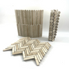 Travertine Mosaic Bathoding Pared
