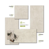 Beige Travertine Effect Tile 600x1200 mm Matte Potocino Beige
