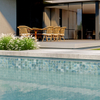 Mosaico de piscina azul brillante 97x97 mm-cielo azul