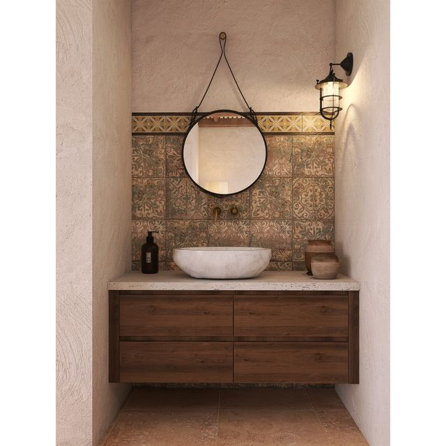 Azulejos de pared con patrón de 248X248 mm-RF06