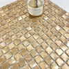 Mosaico de aluminio sólido de oro premium23