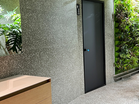 Estudio de caso de baño del hotel