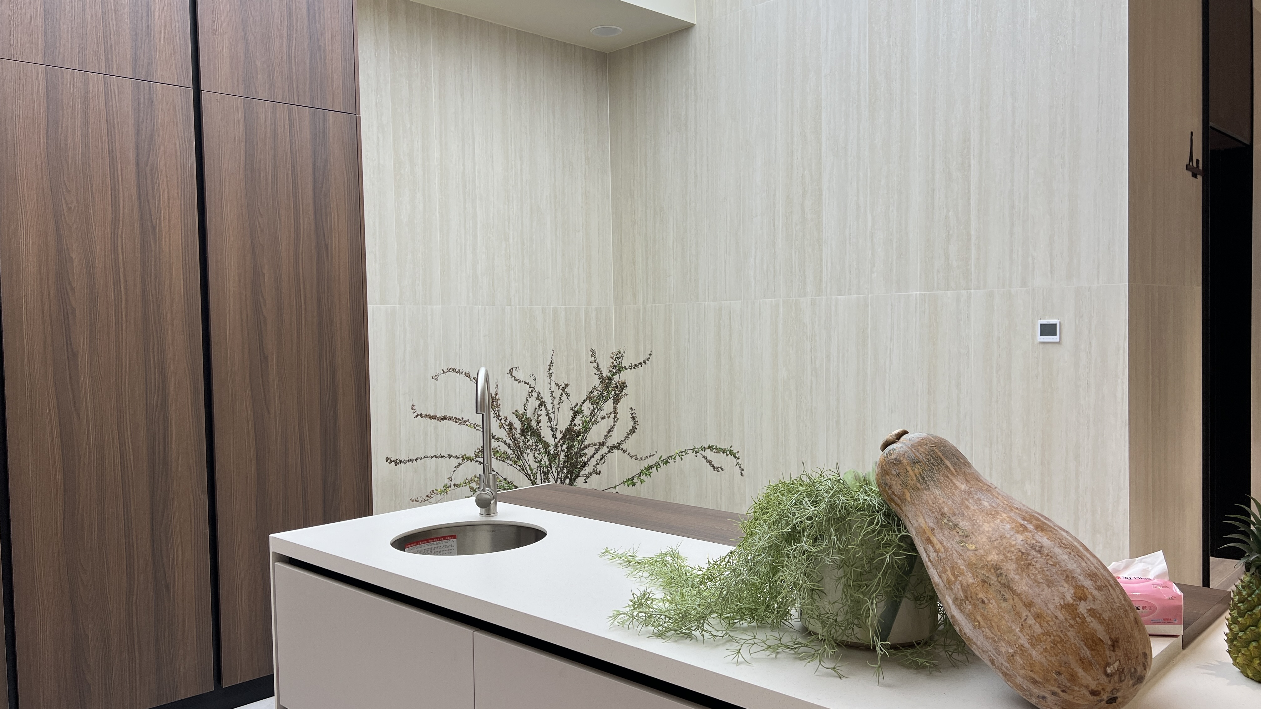 Proyecto de villa de porcelana de Travertine