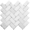 Mosaico de piedra natural de Carrara-Bianco