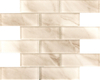 Baño de azulejos de mosaico de vidrio