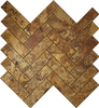 Hojas de baldosas de mosaico auto adhesivas