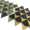 Mosaico de mármol negro-dsm32 miseno