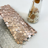 Mosaico de aluminio sólido de oro de rosa industrial