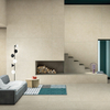 Beige Limestone Look Mucle de porcelana para interiores modernos-Limes Marfil