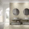 Beige Travertine Effect Tile 600x1200 mm Matte Potocino Beige