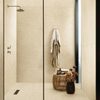 Tile de efecto de piedra caliza de acabado mate 600x1200 mm para beige de los limotes de baño