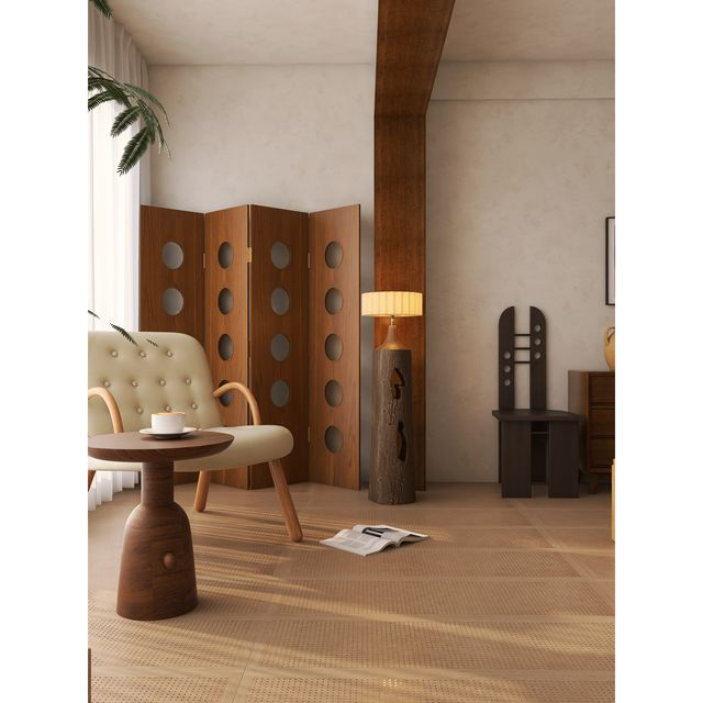 Baldosas de porcelana con apariencia de madera-MG55