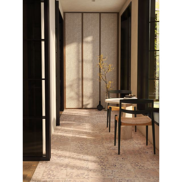 Azulejo con estampado de flores de 248X248 mm-LS01