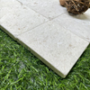 Mosaico de piedra beige dorado -PJB331