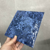 Azul mosaico-neptuna de piscina cuadrada de 150 mm
