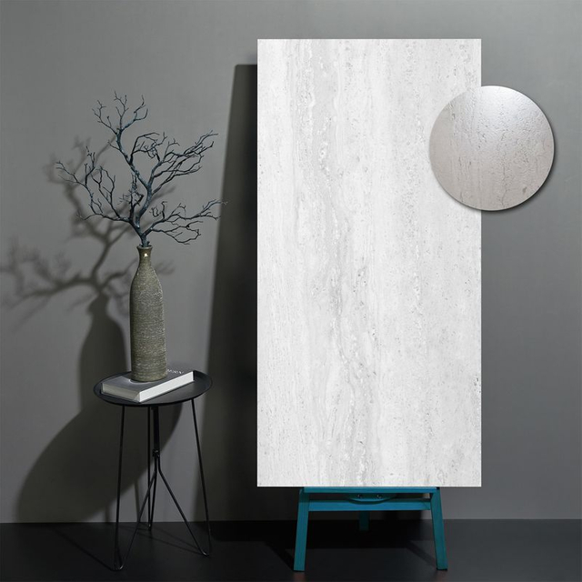 Baldosas de porcelana para pisos de diseño travertino