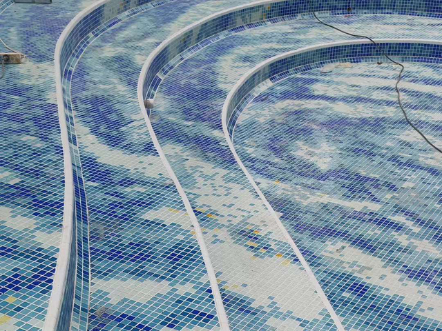 Azulejos de mosaico de piscina