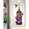 Pintura de arte de mosaico de vidrio elegante